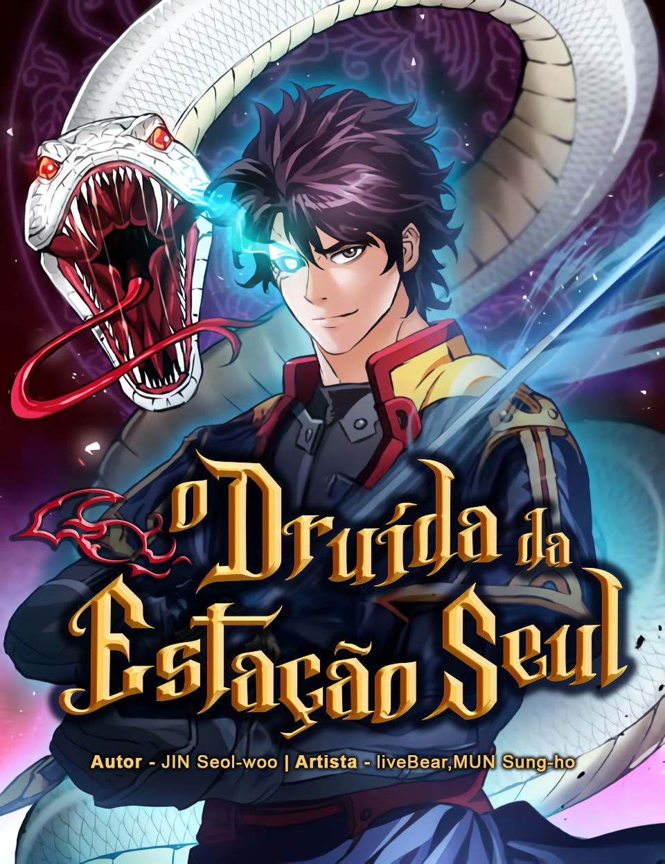Capa de O Druída da Estação de Seul