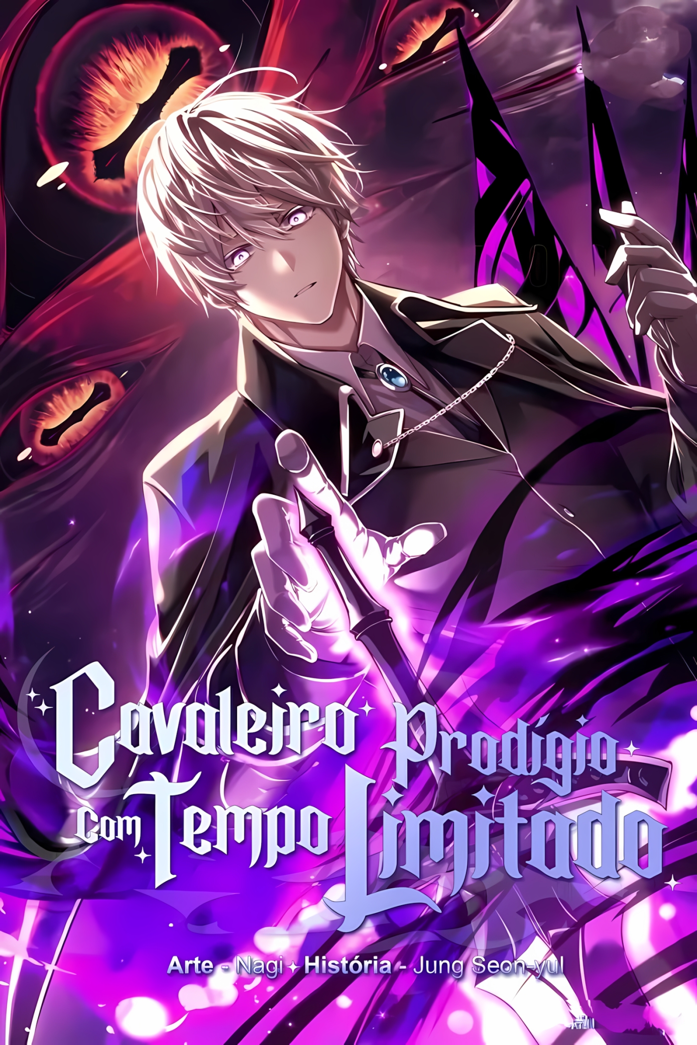 Capa de O Cavaleiro Prodígio com Tempo Limitado