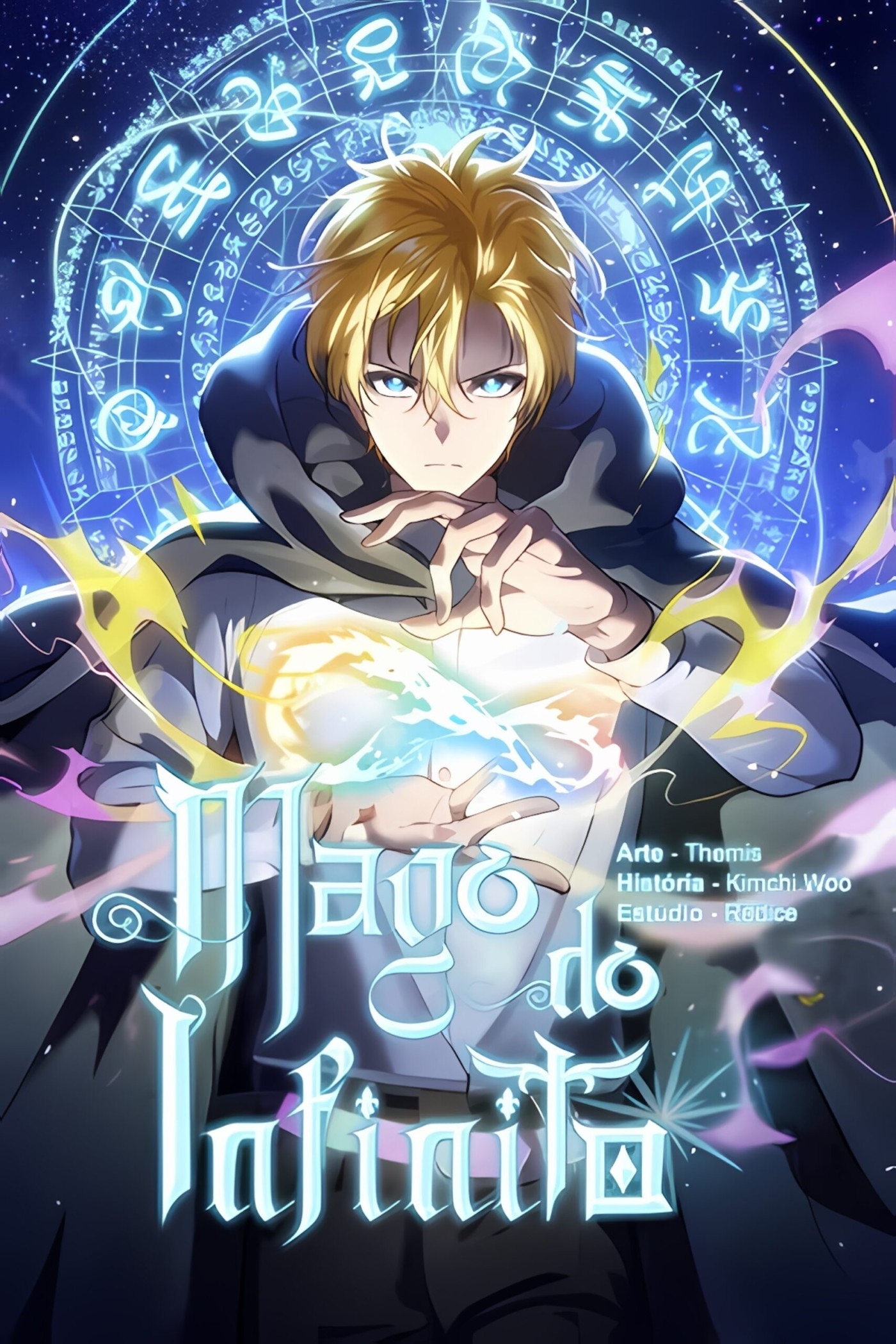 Capa de O Mago do Infinito