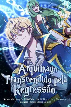 Capa de Arquimago Transcendido Pela Regressão