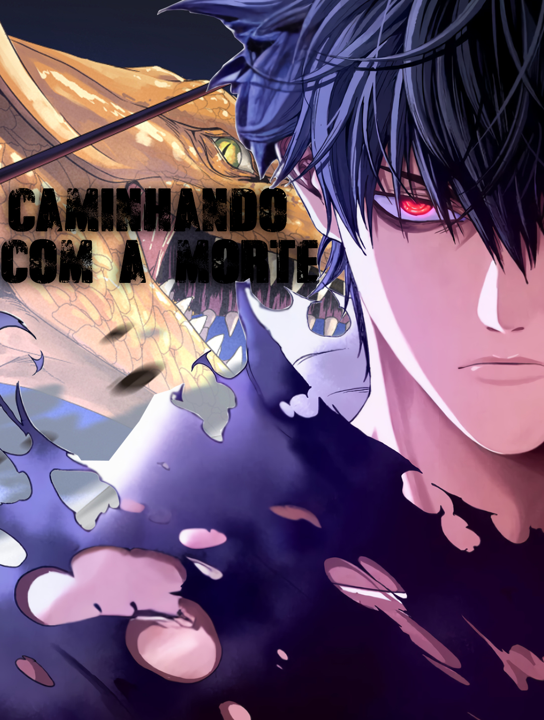 Capa de Caminhando com a morte