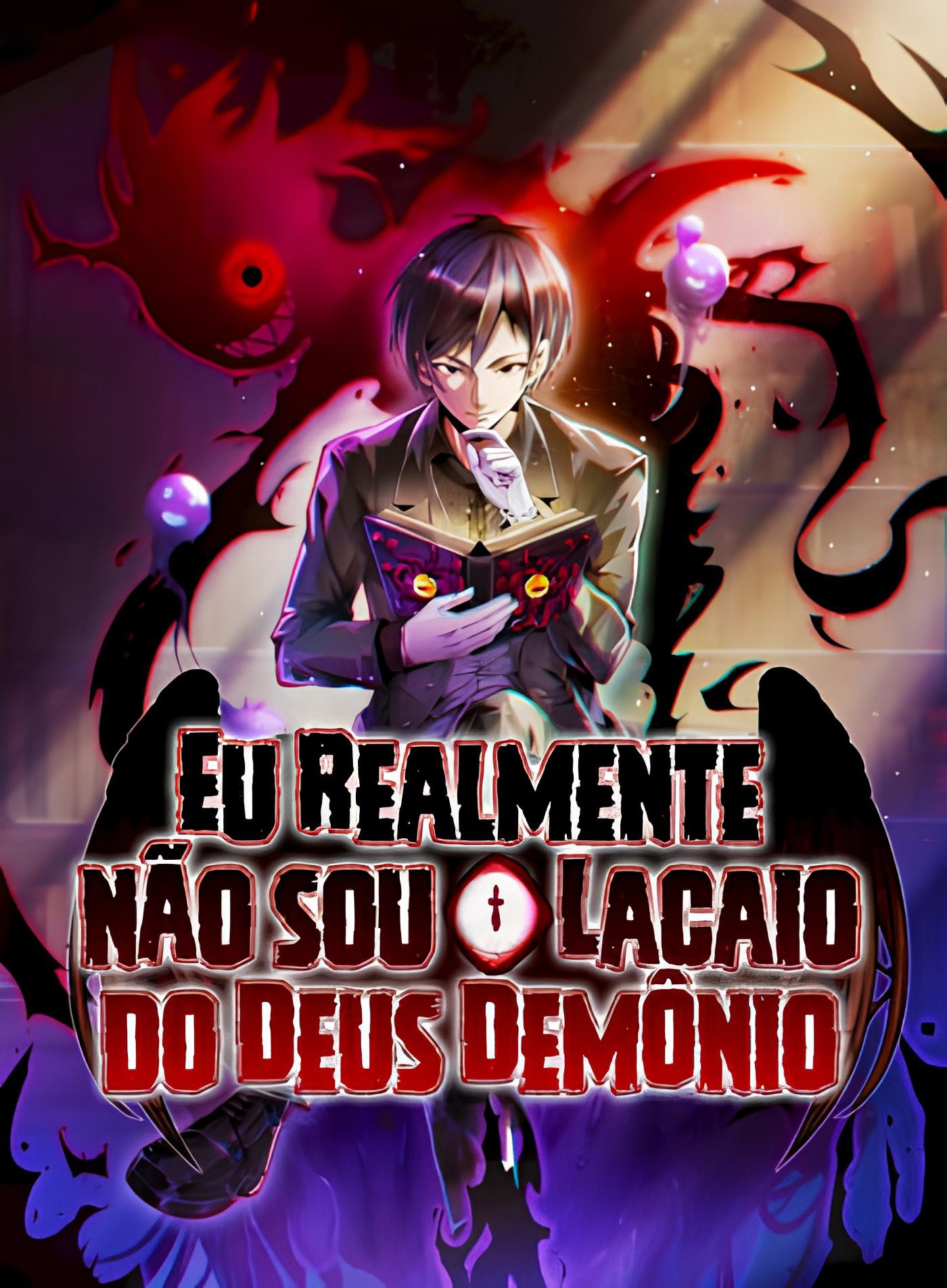 Capa de Eu Realmente Não Sou o Lacaio do Deus Demônio