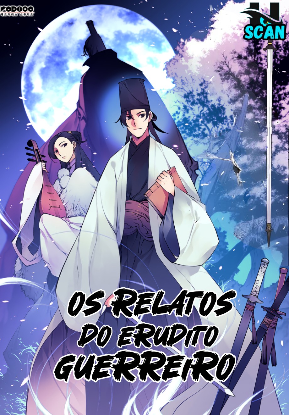 Capa de Os Relatos do Erudito Guerreiro