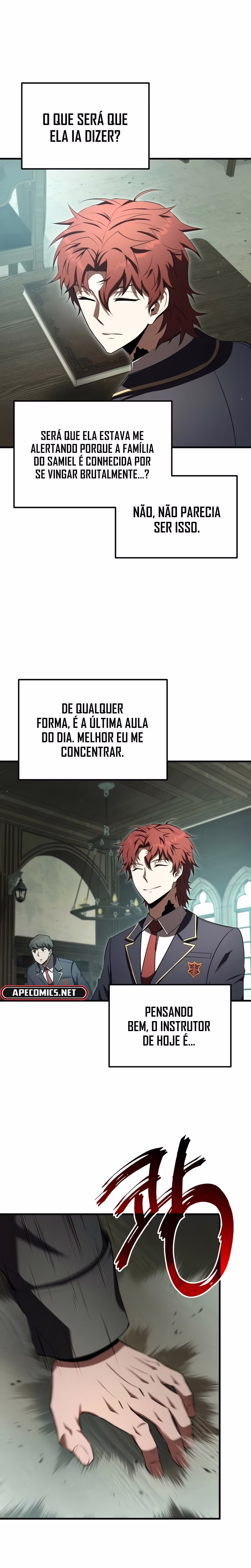 Página 22 de O Minucioso Vilão da Academia Demoníaca - Capítulo 21