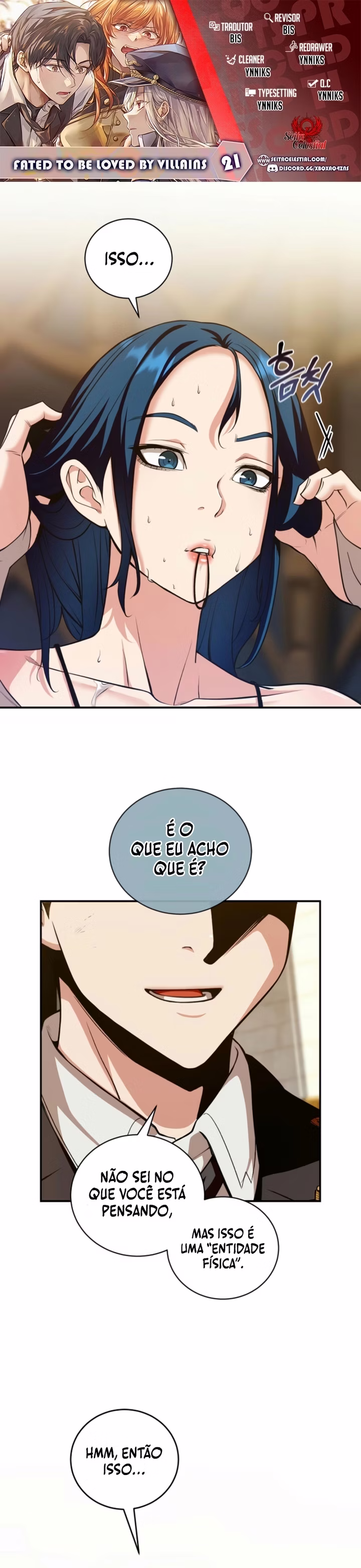 Página 1 de Destinado a Ser Amado por Vilãs - Capítulo 21