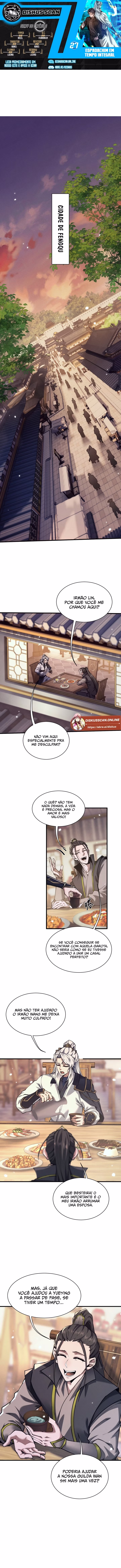 Página 1 de Espadachim Em Tempo Integral - Capítulo 27