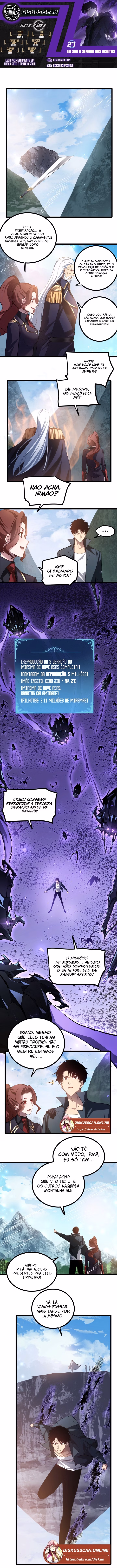 Página 1 de Eu Sou o Senhor dos Insetos - Capítulo 27