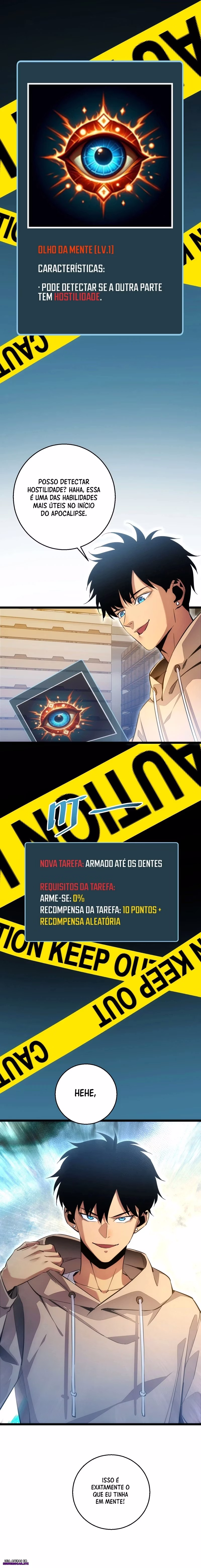 Página 8 de Renascimento no Apocalipse Chegando ao Topo Abrindo Caixas - Capítulo 04