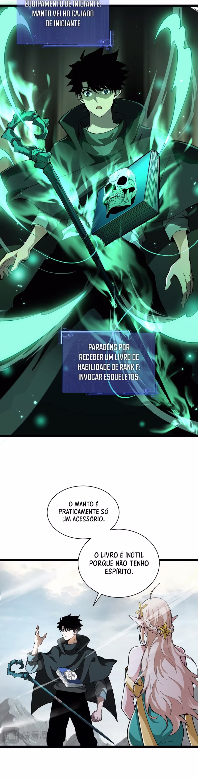 Página 21 de Necromante de Força Máxima - Capítulo 01