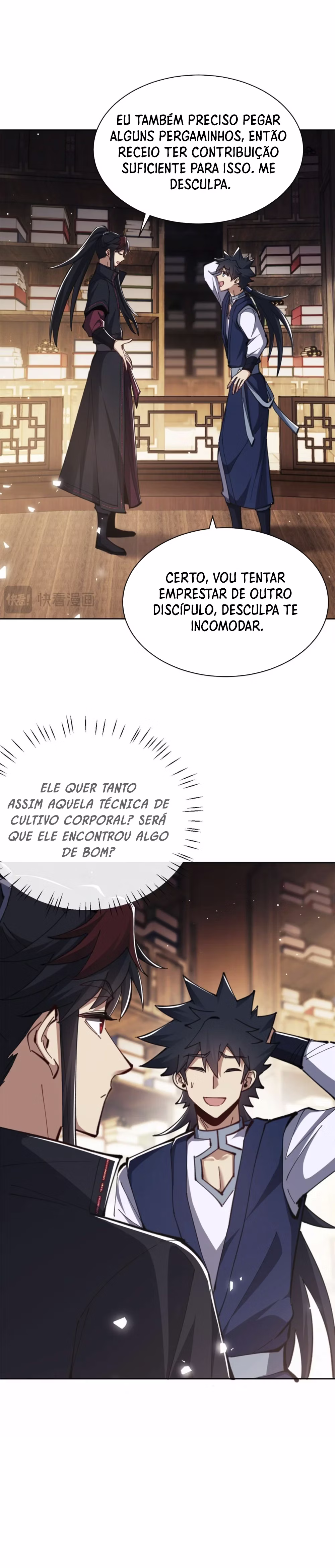Página 19 de Um Discípulo Vilão Não Pode Ser Um Santo - Capítulo 23