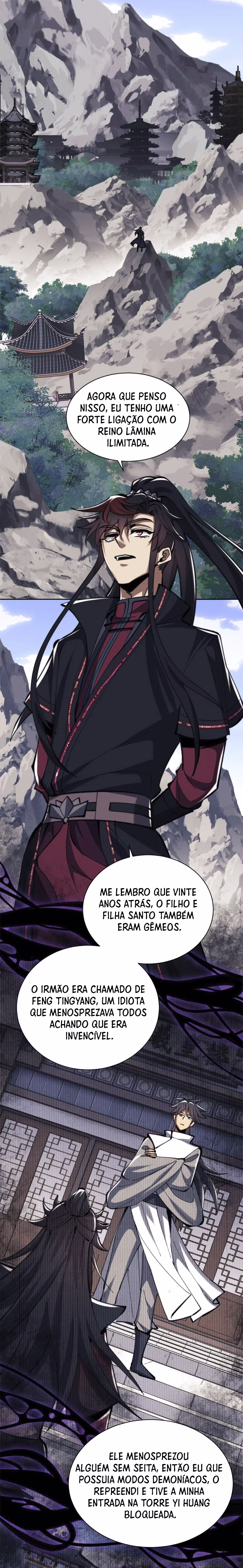 Página 9 de Um Discípulo Vilão Não Pode Ser Um Santo - Capítulo 23