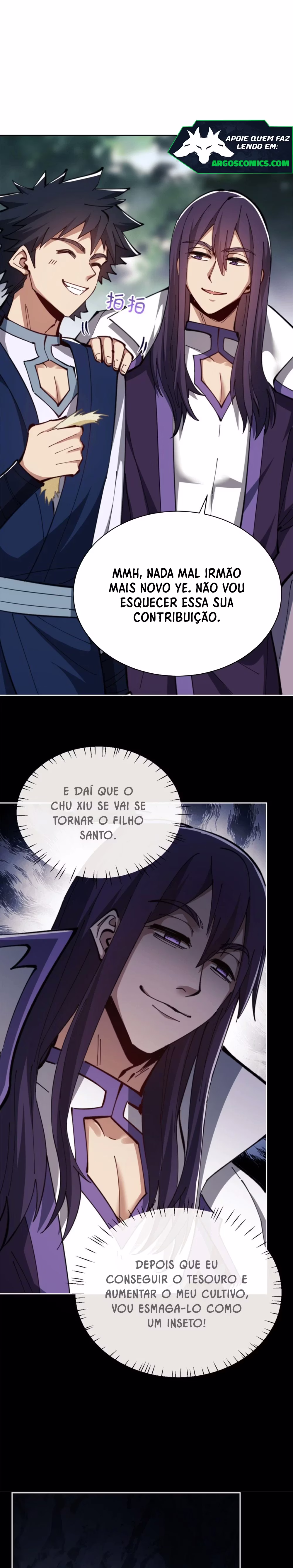 Página 12 de Um Discípulo Vilão Não Pode Ser Um Santo - Capítulo 24
