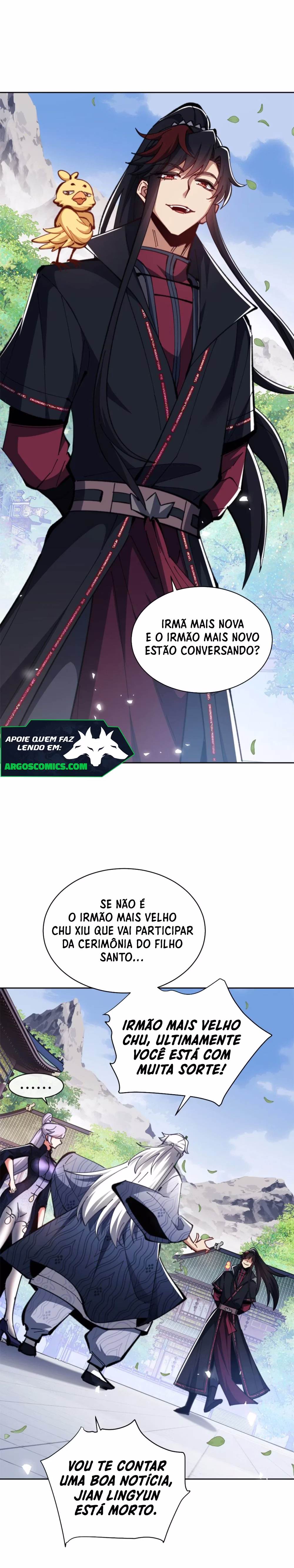 Página 18 de Um Discípulo Vilão Não Pode Ser Um Santo - Capítulo 24