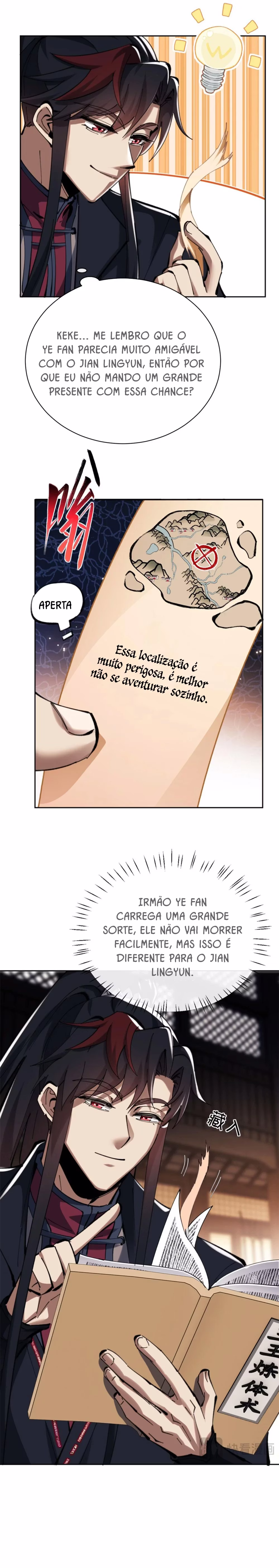 Página 5 de Um Discípulo Vilão Não Pode Ser Um Santo - Capítulo 24