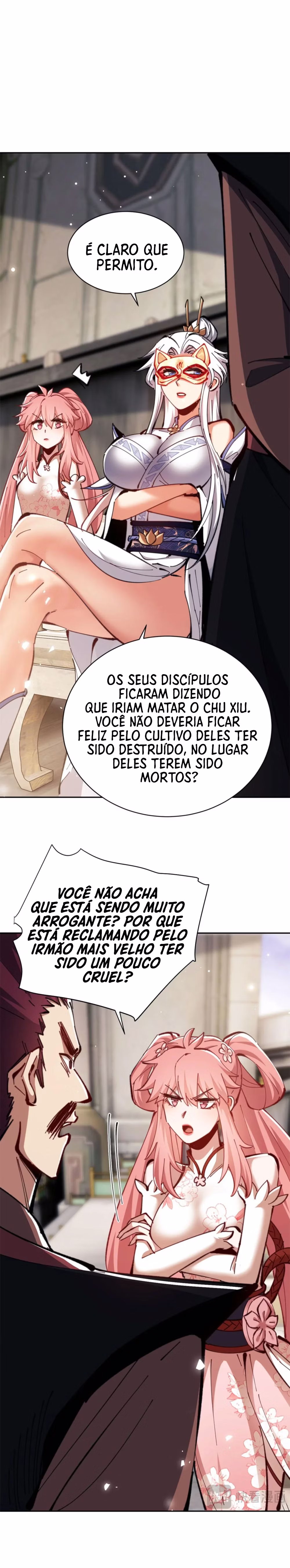 Página 23 de Um Discípulo Vilão Não Pode Ser Um Santo - Capítulo 27