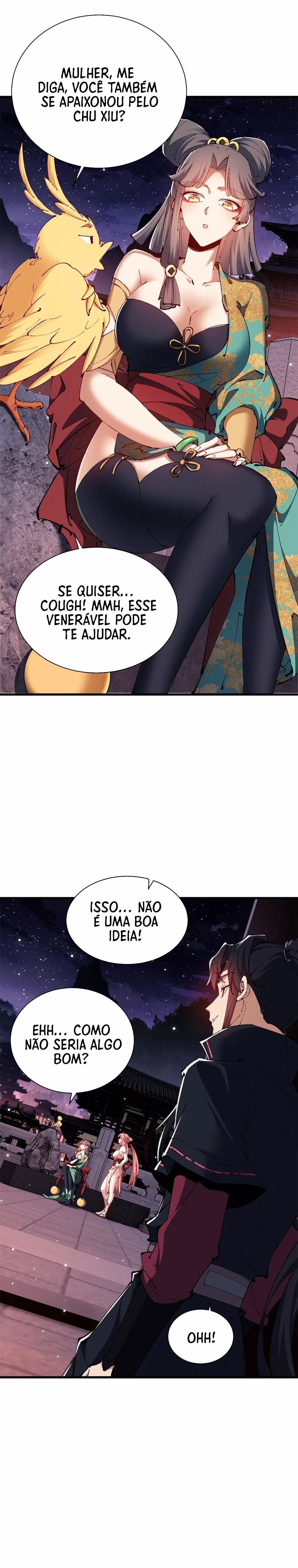 Página 8 de Um Discípulo Vilão Não Pode Ser Um Santo - Capítulo 30