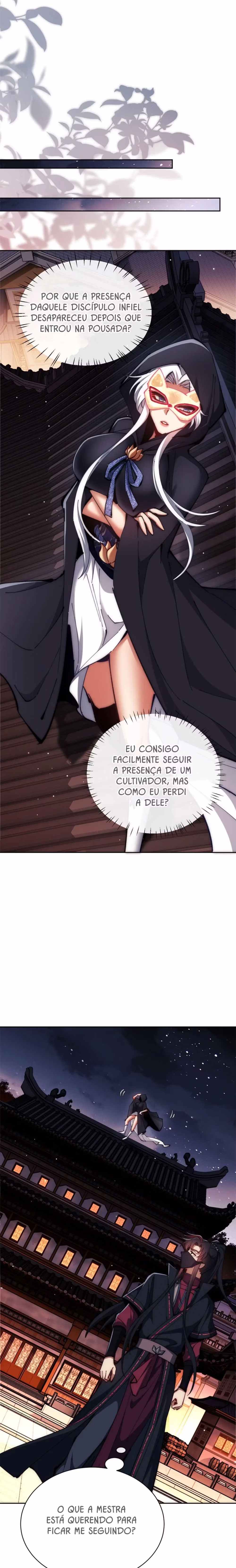 Página 9 de Um Discípulo Vilão Não Pode Ser Um Santo - Capítulo 33