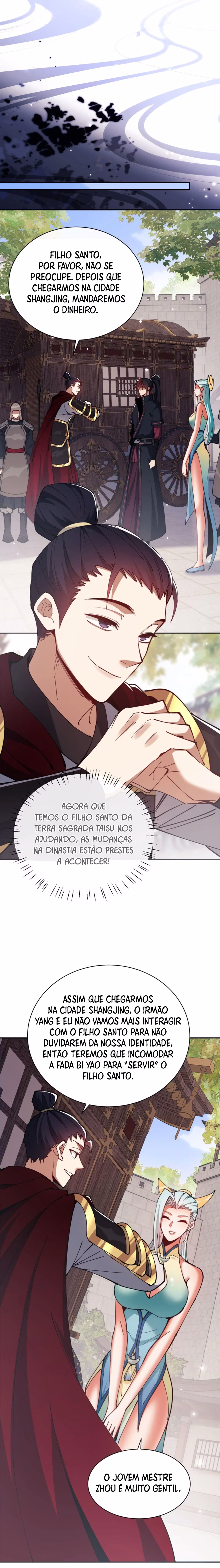 Página 9 de Um Discípulo Vilão Não Pode Ser Um Santo - Capítulo 36