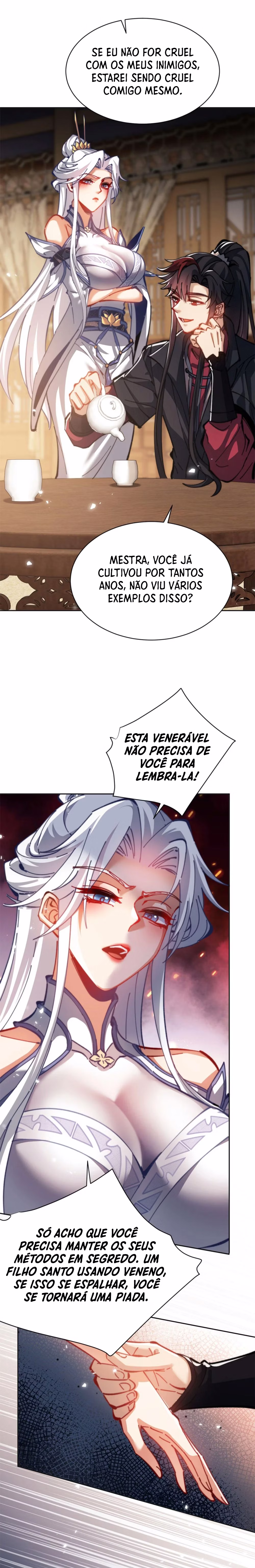 Página 10 de Um Discípulo Vilão Não Pode Ser Um Santo - Capítulo 37