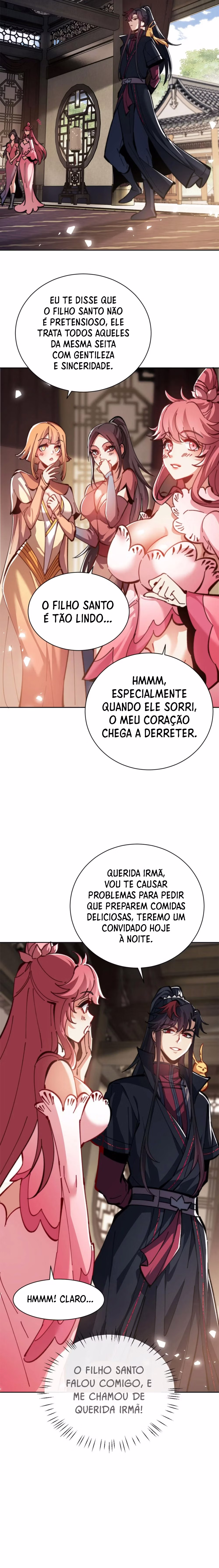 Página 6 de Um Discípulo Vilão Não Pode Ser Um Santo - Capítulo 37