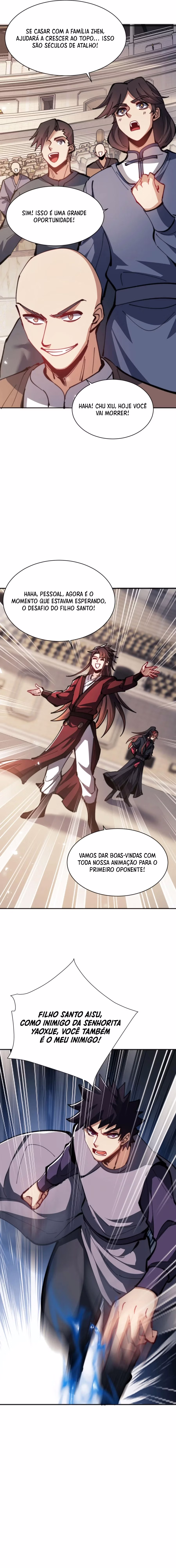 Página 3 de Um Discípulo Vilão Não Pode Ser Um Santo - Capítulo 52