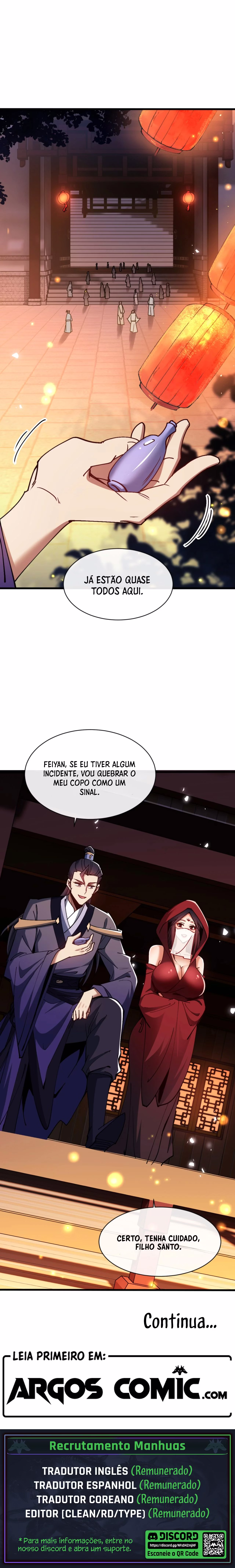 Página 15 de Um Discípulo Vilão Não Pode Ser Um Santo - Capítulo 55