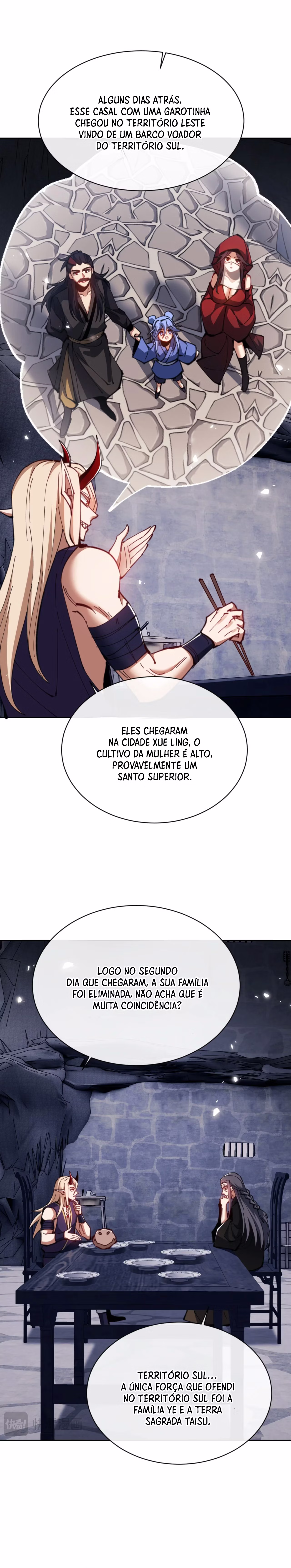 Página 3 de Um Discípulo Vilão Não Pode Ser Um Santo - Capítulo 58