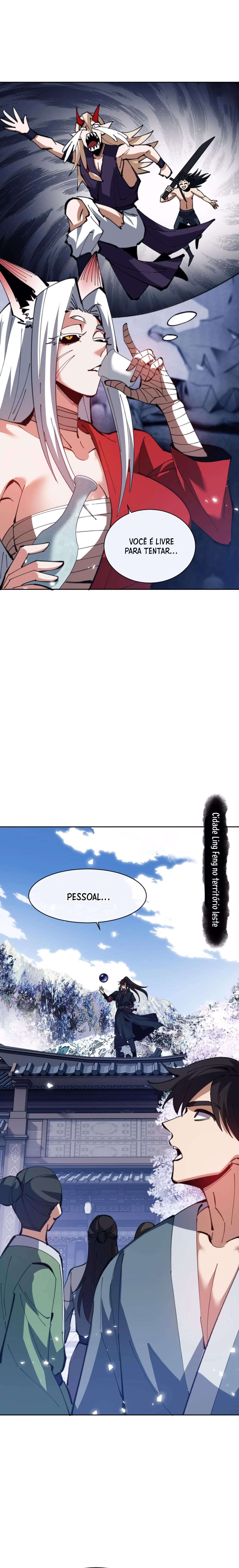Página 7 de Um Discípulo Vilão Não Pode Ser Um Santo - Capítulo 58