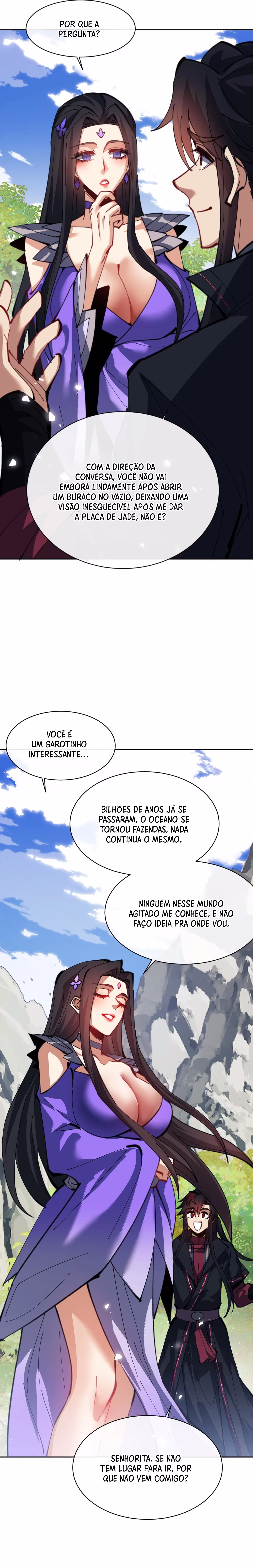 Página 10 de Um Discípulo Vilão Não Pode Ser Um Santo - Capítulo 60