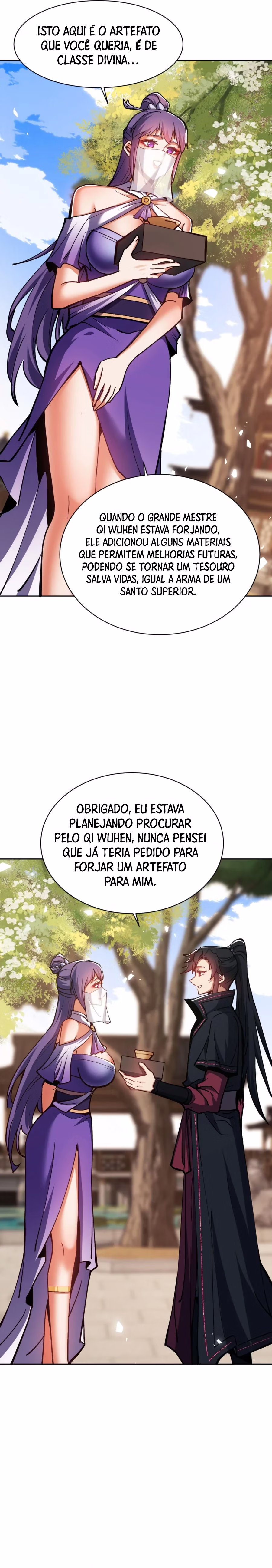 Página 3 de Um Discípulo Vilão Não Pode Ser Um Santo - Capítulo 63
