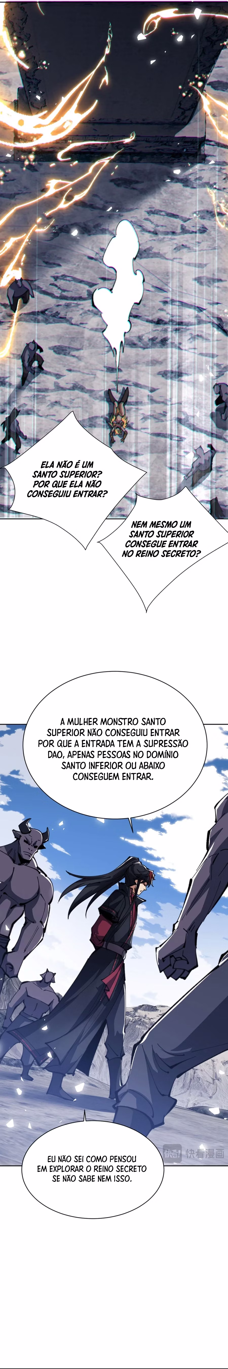 Página 9 de Um Discípulo Vilão Não Pode Ser Um Santo - Capítulo 67