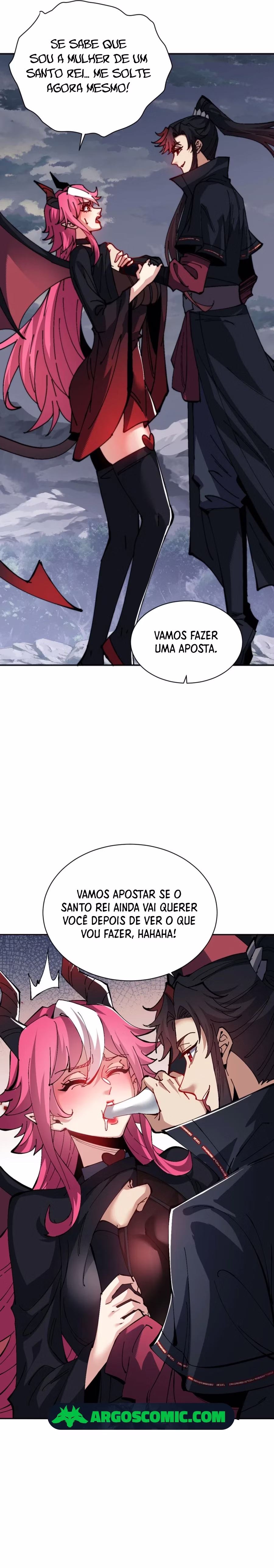 Página 12 de Um Discípulo Vilão Não Pode Ser Um Santo - Capítulo 82
