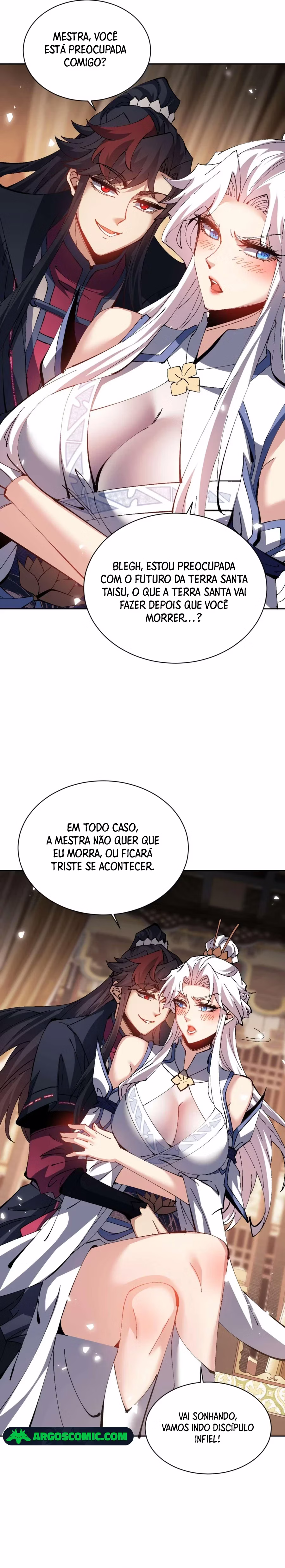 Página 12 de Um Discípulo Vilão Não Pode Ser Um Santo - Capítulo 84