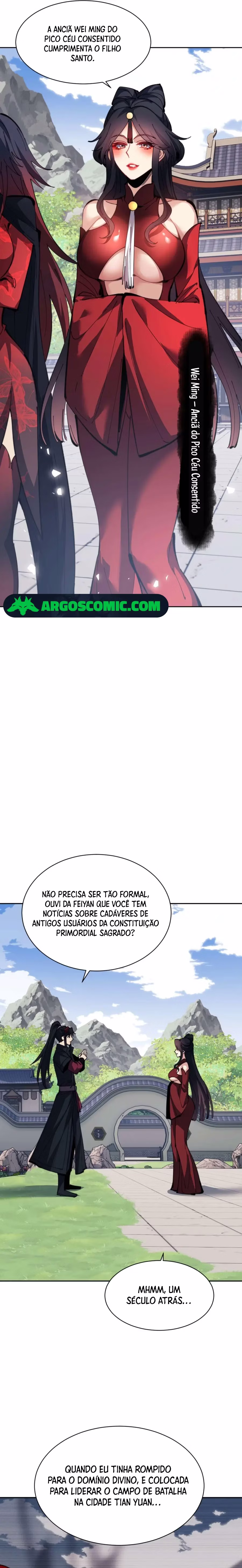 Página 16 de Um Discípulo Vilão Não Pode Ser Um Santo - Capítulo 87