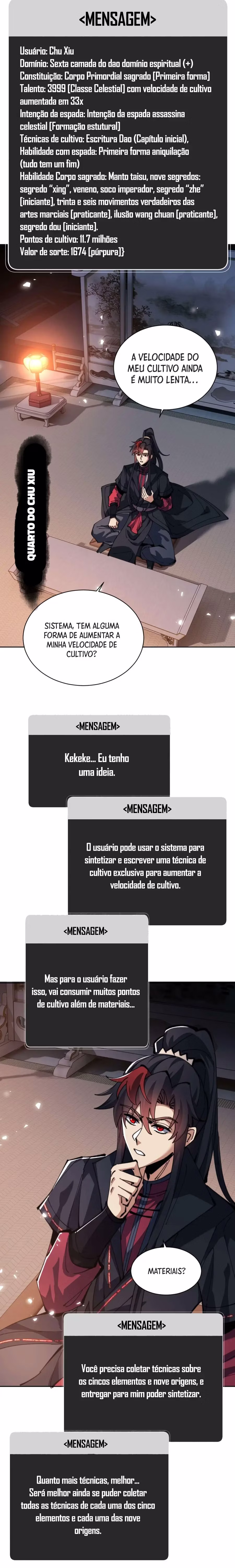 Página 6 de Um Discípulo Vilão Não Pode Ser Um Santo - Capítulo 87