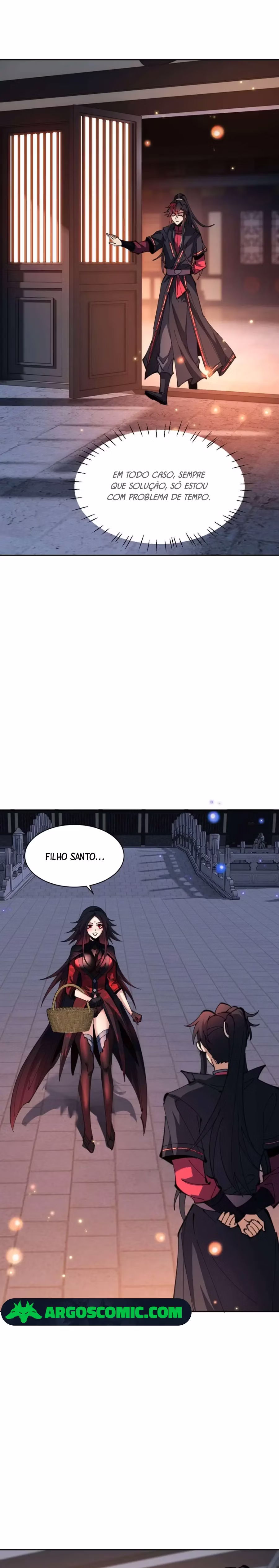 Página 9 de Um Discípulo Vilão Não Pode Ser Um Santo - Capítulo 87
