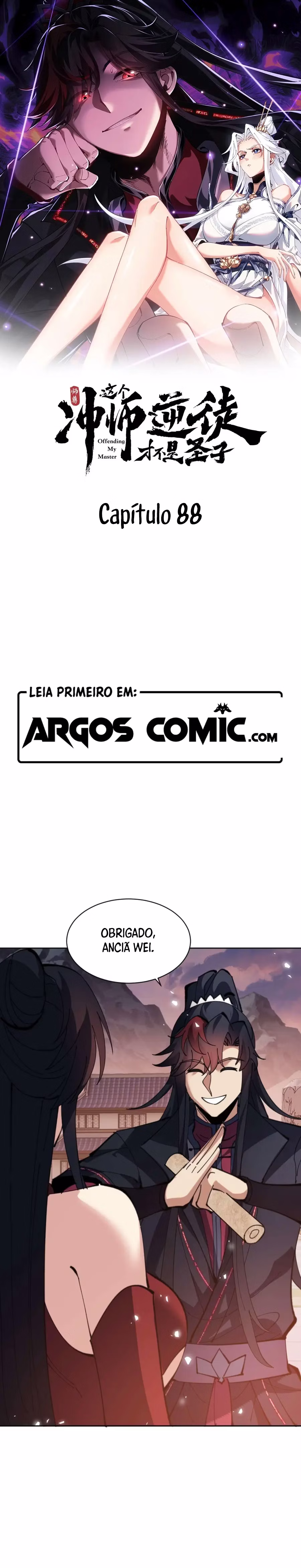 Página 2 de Um Discípulo Vilão Não Pode Ser Um Santo - Capítulo 88