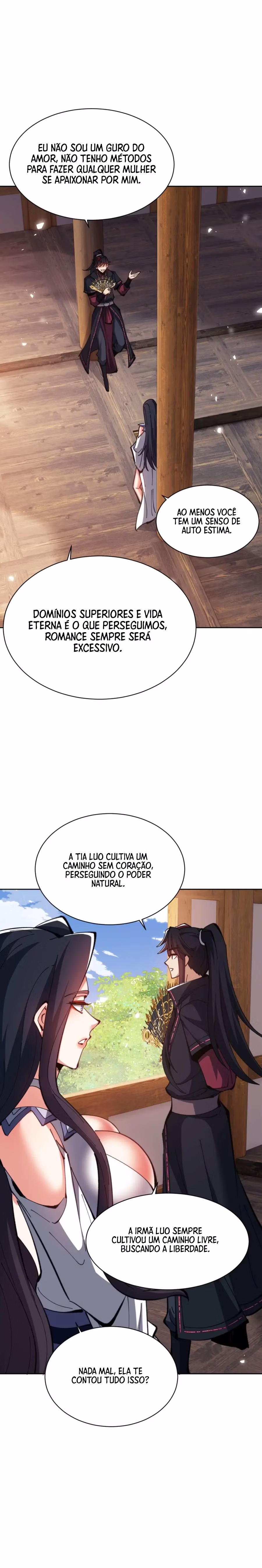 Página 3 de Um Discípulo Vilão Não Pode Ser Um Santo - Capítulo 90