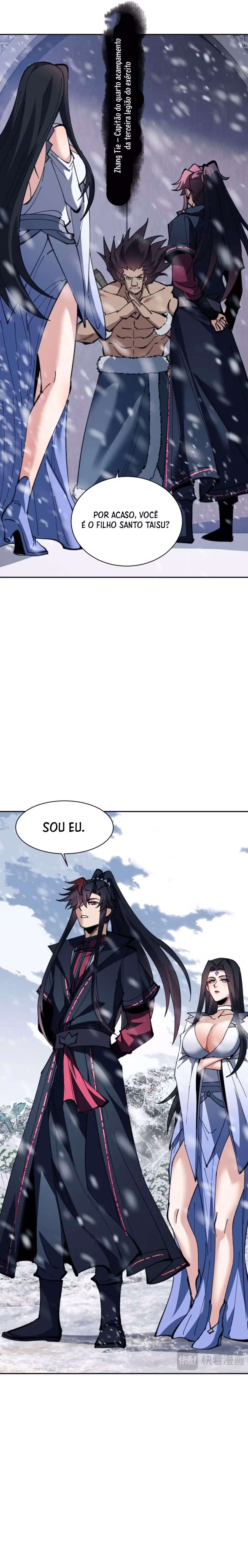 Página 11 de Um Discípulo Vilão Não Pode Ser Um Santo - Capítulo 91