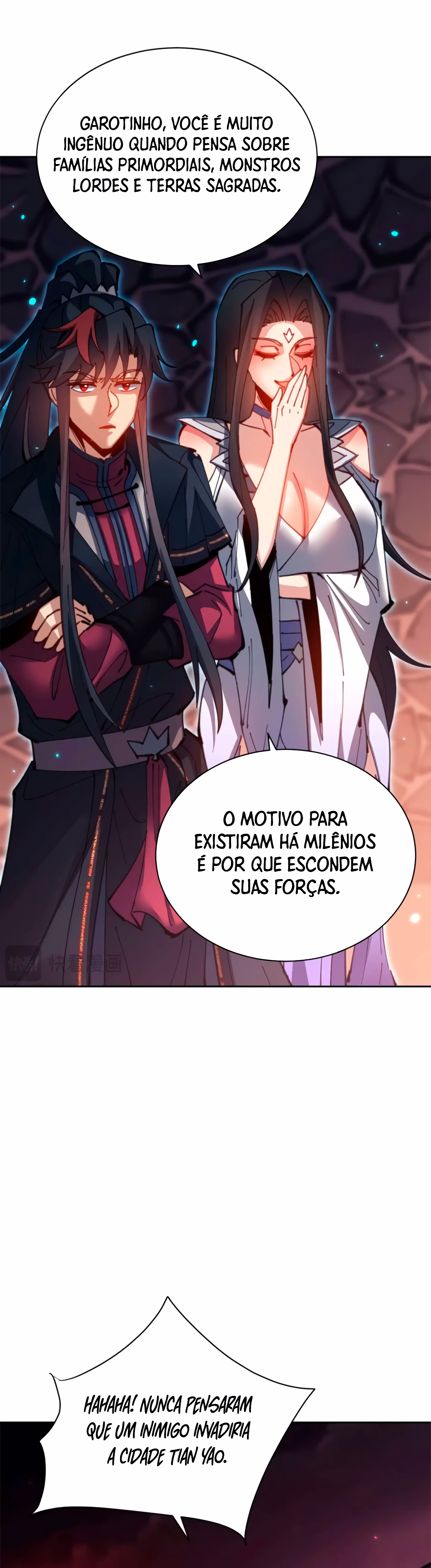 Página 8 de Um Discípulo Vilão Não Pode Ser Um Santo - Capítulo 98