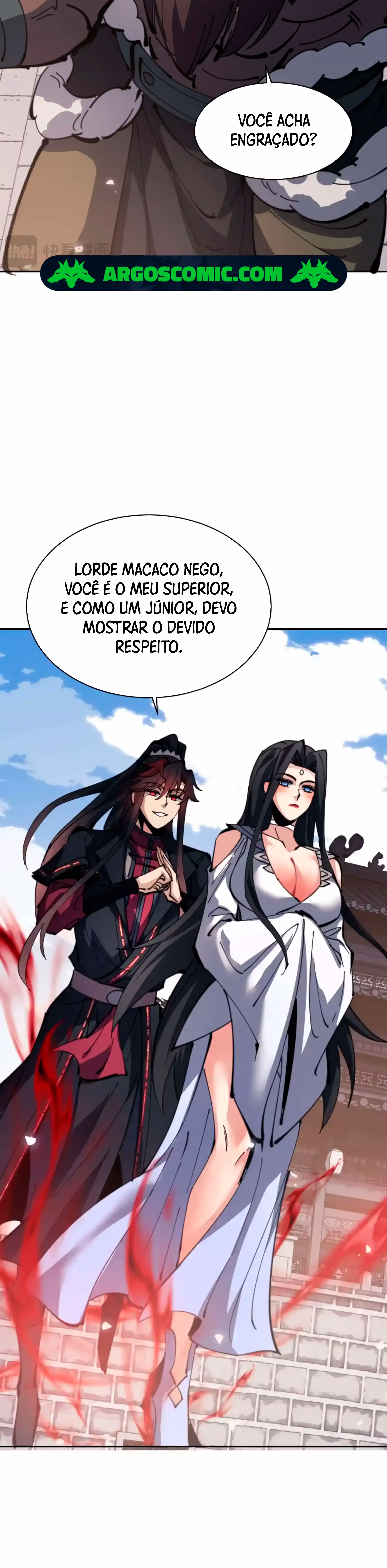 Página 11 de Um Discípulo Vilão Não Pode Ser Um Santo - Capítulo 102