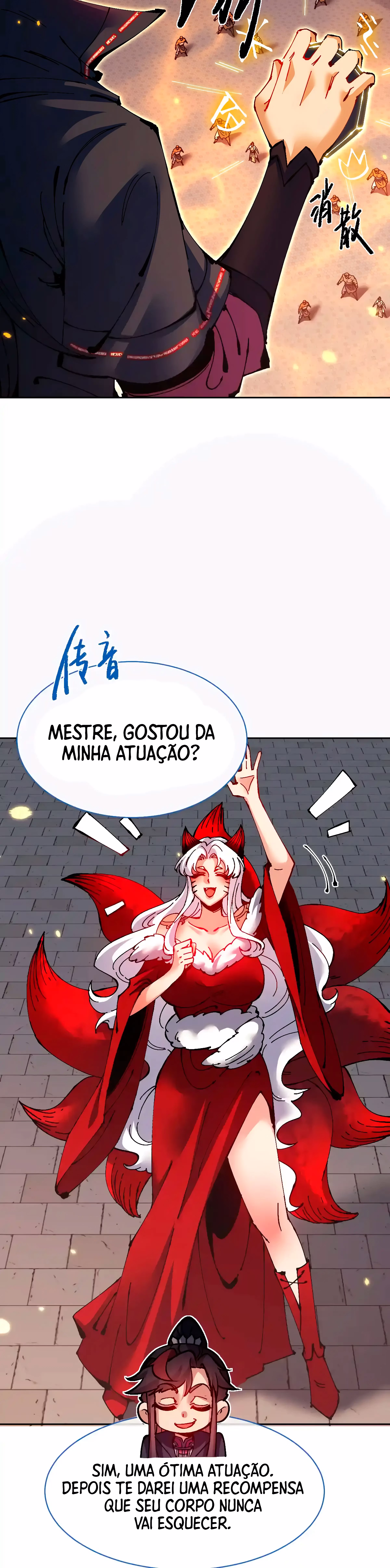 Página 4 de Um Discípulo Vilão Não Pode Ser Um Santo - Capítulo 105