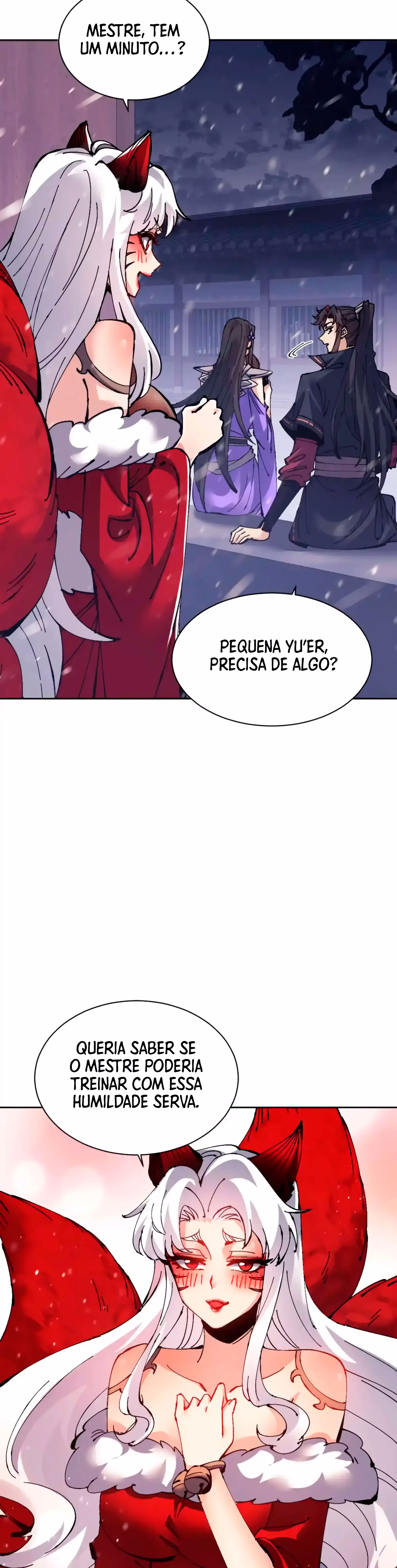 Página 9 de Um Discípulo Vilão Não Pode Ser Um Santo - Capítulo 109