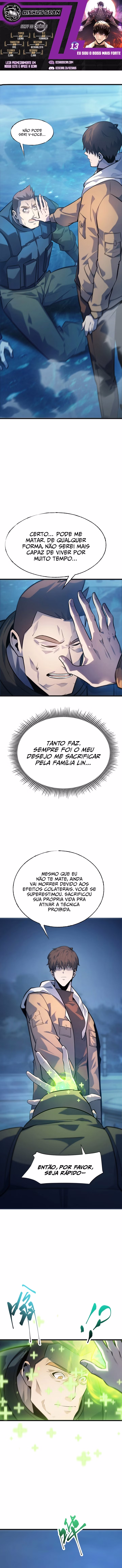 Página 1 de Eu Sou o BOSS Mais Forte - Capítulo 13