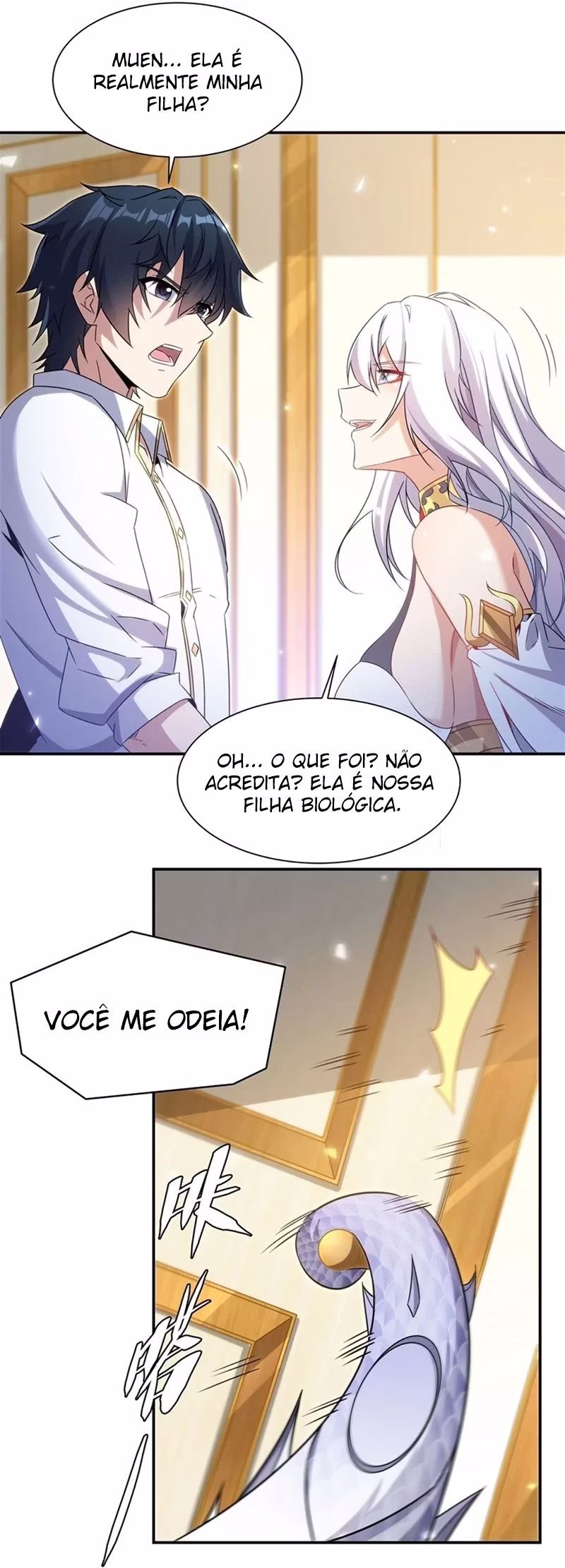 Página 37 de Cale a Boca, Dragão Maligno! Não Quero Mais Criar um Filho com Você - Capítulo 02