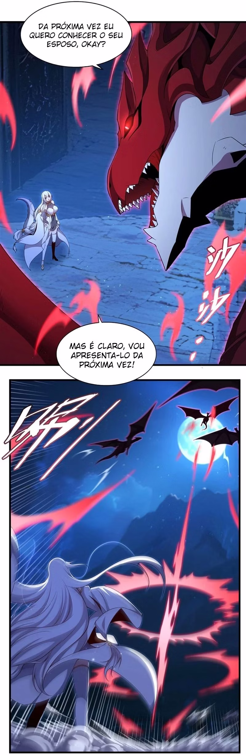 Página 6 de Cale a Boca, Dragão Maligno! Não Quero Mais Criar um Filho com Você - Capítulo 10