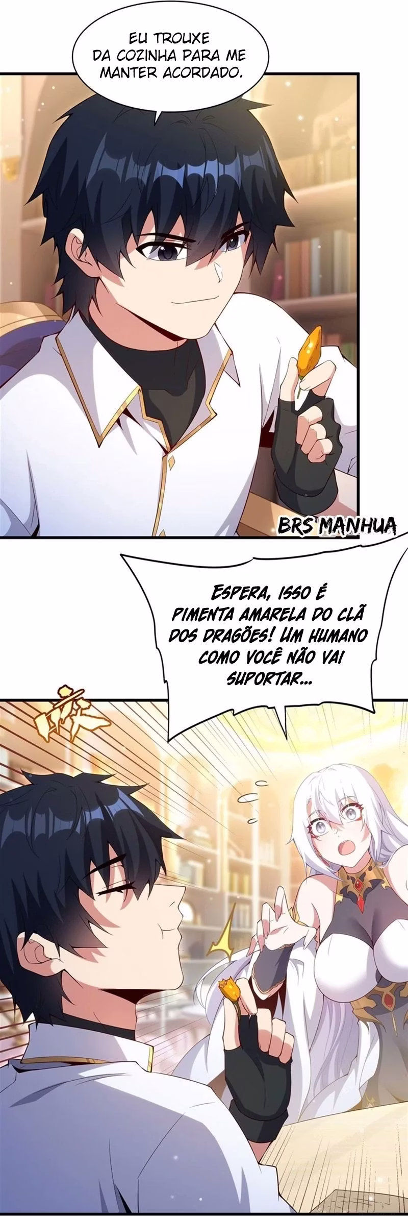 Página 17 de Cale a Boca, Dragão Maligno! Não Quero Mais Criar um Filho com Você - Capítulo 13