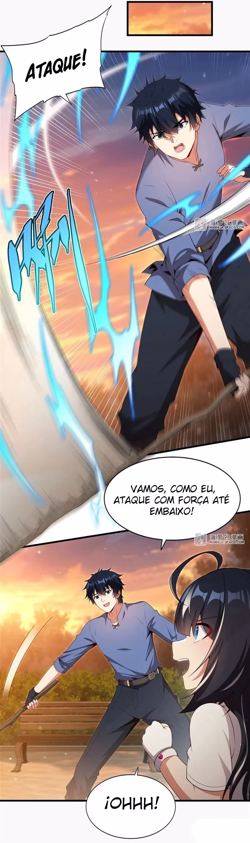 Página 12 de Cale a Boca, Dragão Maligno! Não Quero Mais Criar um Filho com Você - Capítulo 22