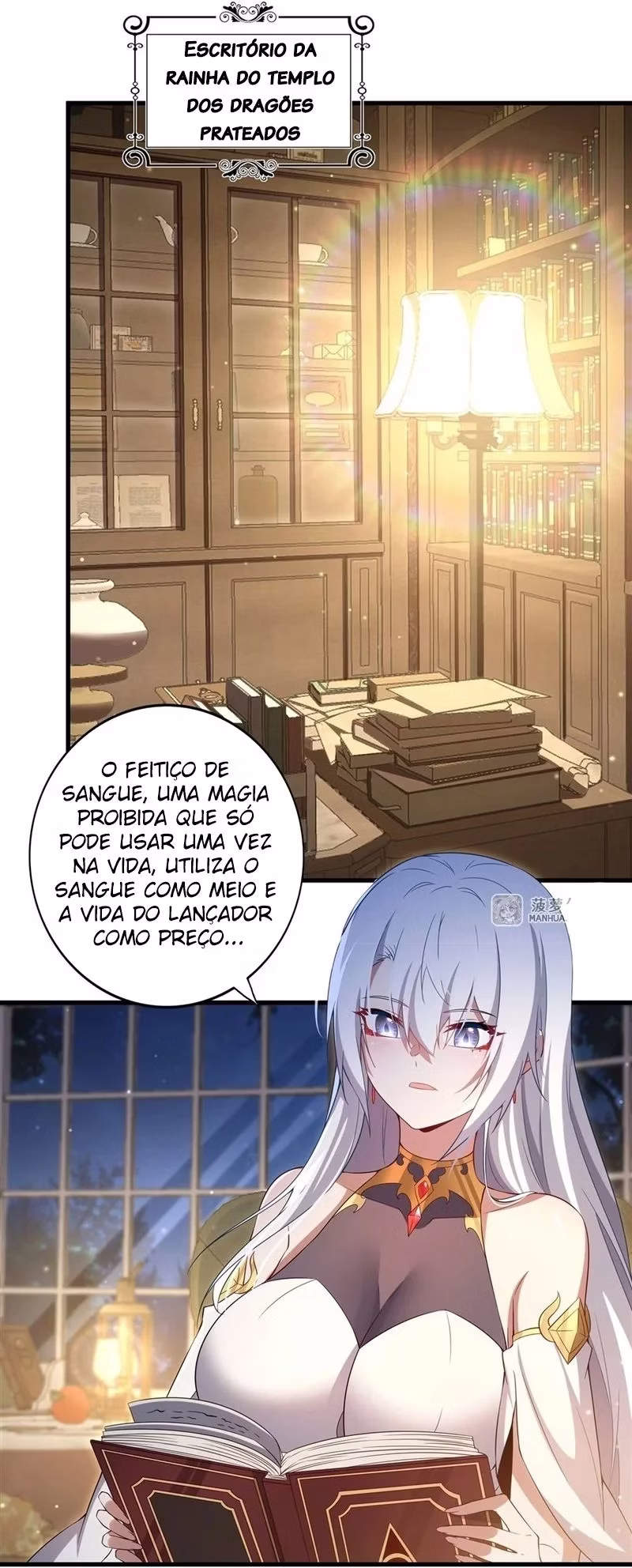 Página 2 de Cale a Boca, Dragão Maligno! Não Quero Mais Criar um Filho com Você - Capítulo 22