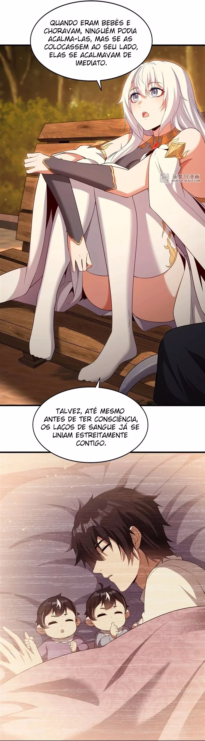 Página 35 de Cale a Boca, Dragão Maligno! Não Quero Mais Criar um Filho com Você - Capítulo 22